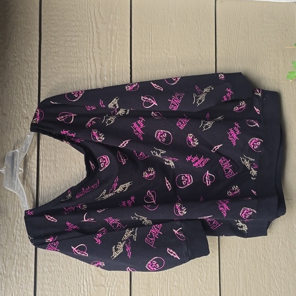 Torrid LoveSick Off-Shoulder Sweatshirt - Everyday Fleece Graffiti Black 3x NWT - Picture 10 of 10